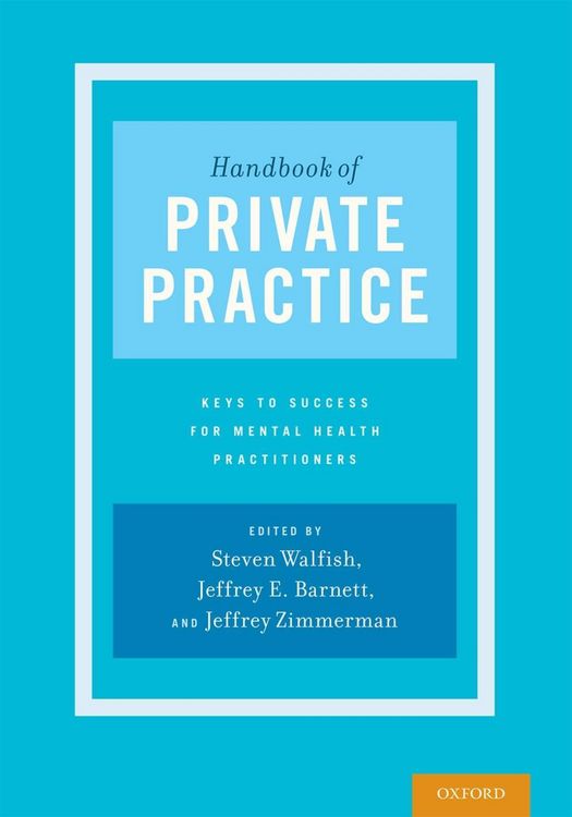 Produktbild: Handbook of Private Practice