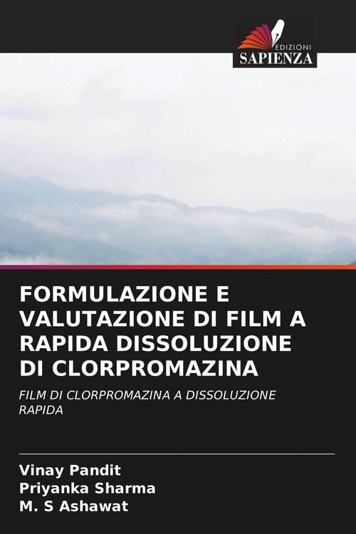 Produktbild: Formulazione E Valutazione Di Film a Rapida Dissoluzione Di Clorpromazina