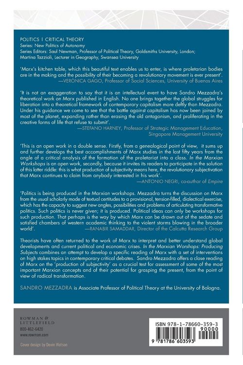 Produktbild: In the Marxian Workshops