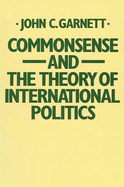 Produktbild: Commonsense and the Theory of International Politics