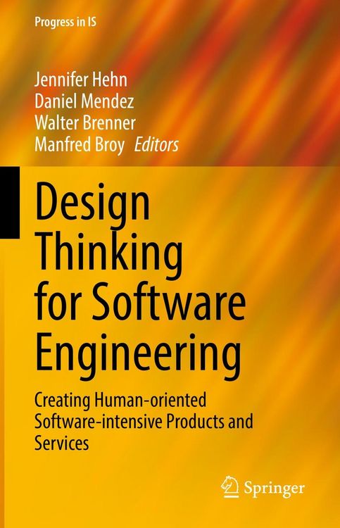 Produktbild: Design Thinking for Software Engineering