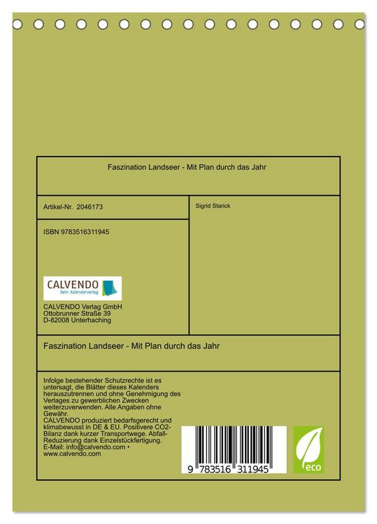 Produktbild: Faszination Landseer - Mit Plan durch das Jahr (Tischkalender 2026 DIN A5 hoch), CALVENDO Monatskalender