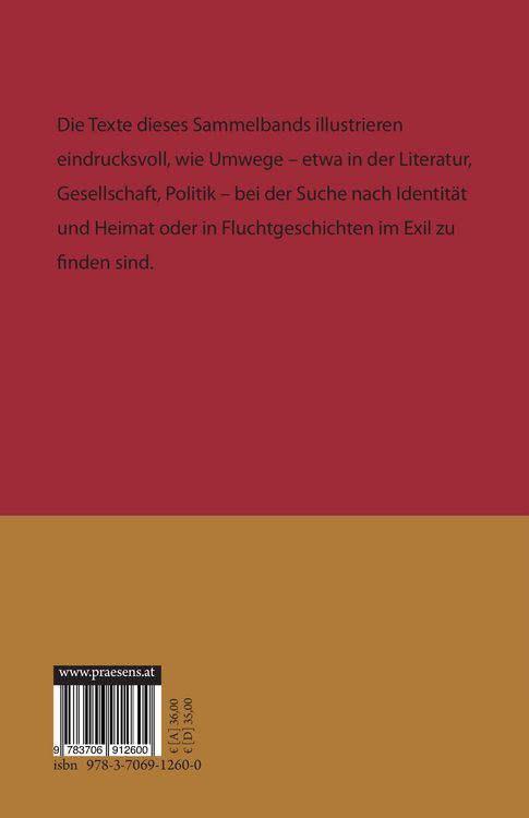 Produktbild: Umwege in &Ouml;sterreich und China