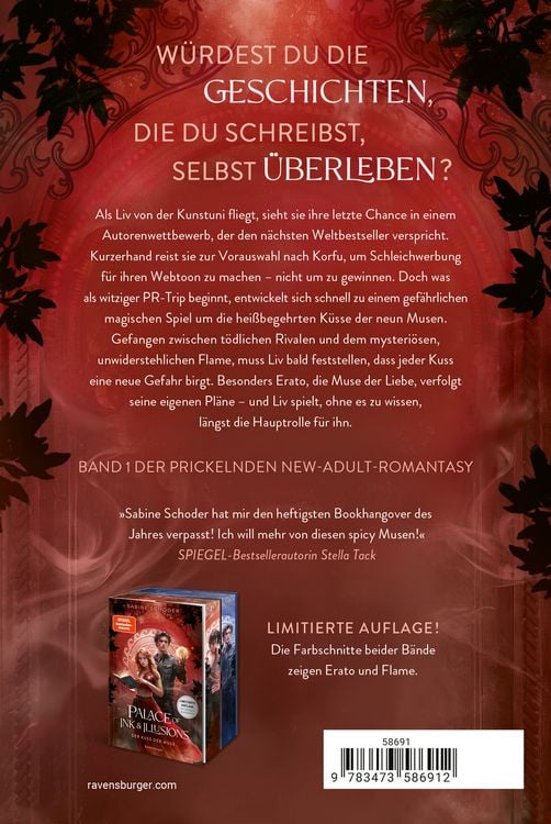 Produktbild: Palace of Ink & Illusions, Band 1 - Der Kuss der Muse
