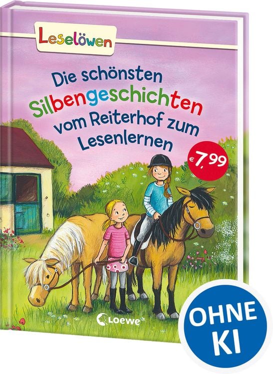 Produktbild: Lesel&ouml;wen - Das Original - Die sch&ouml;nsten Silbengeschichten vom Reiterhof zum Lesenlernen