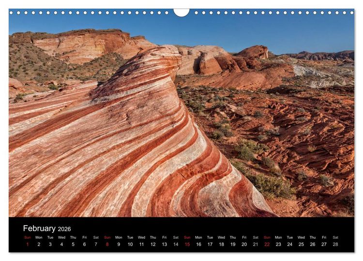 Produktbild: USA Nature Deluxe (Wall Calendar 2026 DIN A3 landscape), CALVENDO 12 Month Wall Calendar
