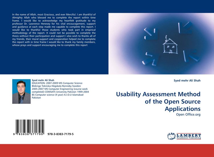 Produktbild: Usability Assessment Method of the Open Source Applications