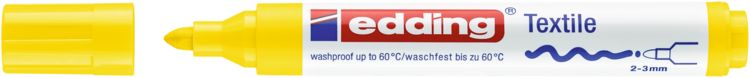 Produktbild: EDDING&reg; Textil Marker 4500, gelb