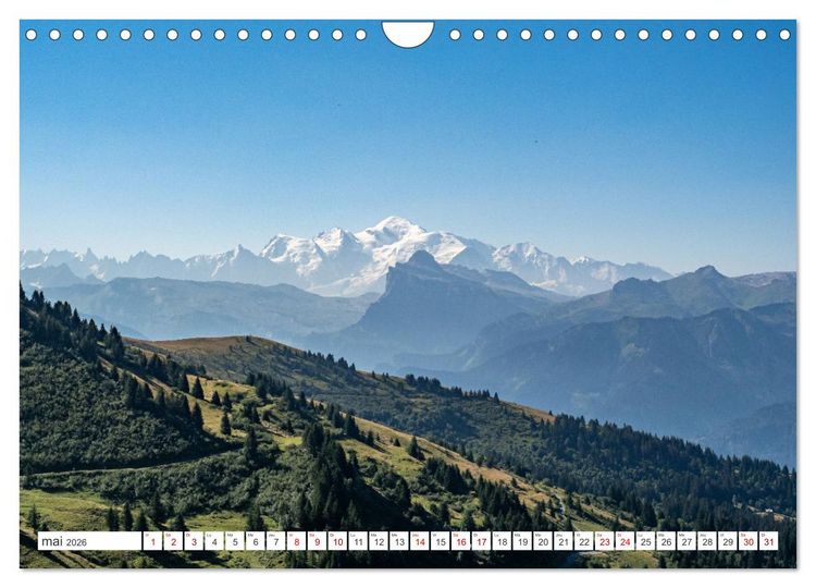 Produktbild: Les Portes du Soleil, Haute-Savoie (Calendrier mural 2026 DIN A4 vertical), CALVENDO calendrier mensuel