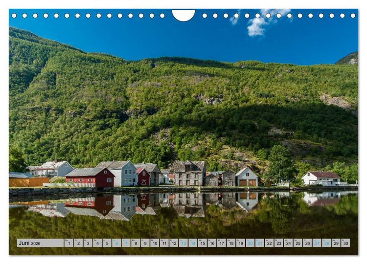 Produktbild: Sommer in Norwegen (Wandkalender 2026 DIN A4 quer), CALVENDO Monatskalender