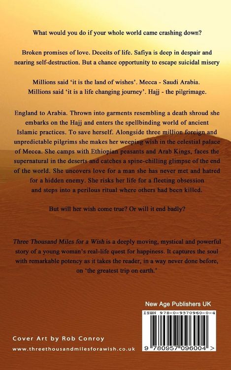 Produktbild: Three Thousand Miles for a Wish - a novel on the Muslim Hajj