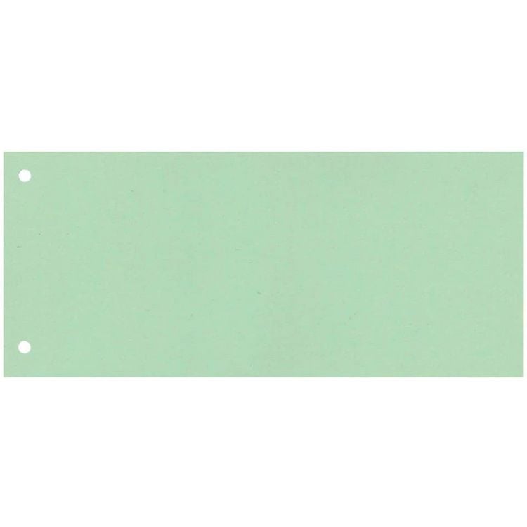 Produktbild: Q-Connect KF00518 Trennstreifen 190 g/qm Karton - gr&uuml;n, 100 St&uuml;ck