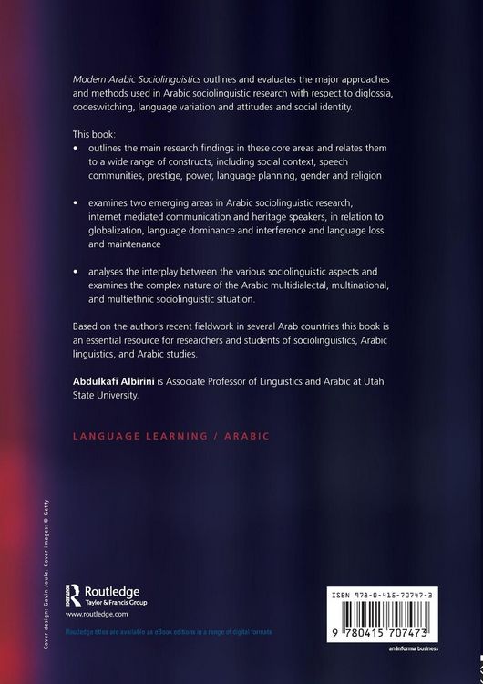 Produktbild: Modern Arabic Sociolinguistics