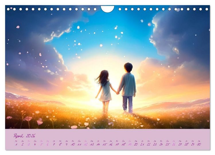 Produktbild: Magie der Kindheit (Wandkalender 2026 DIN A4 quer), CALVENDO Monatskalender
