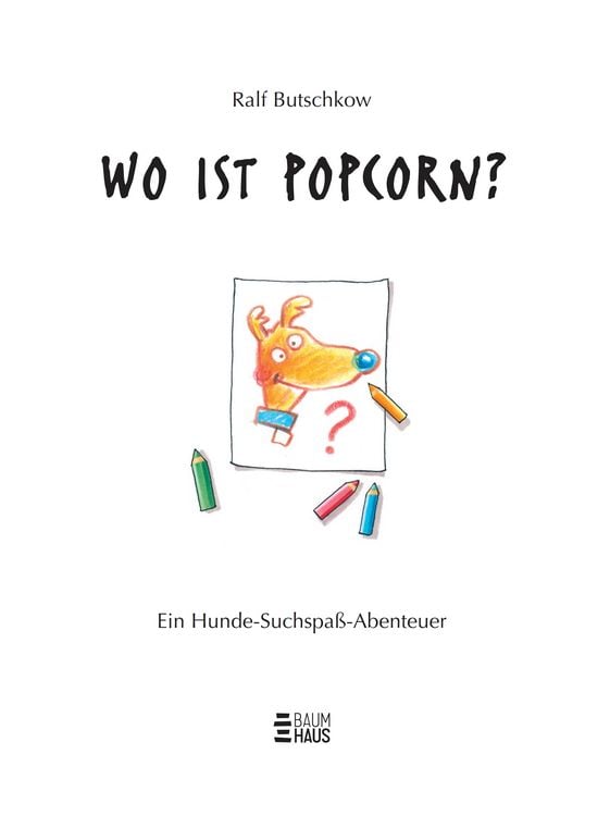 Produktbild: Wo ist Popcorn? Ein Hunde-Suchspa&szlig;-Abenteuer