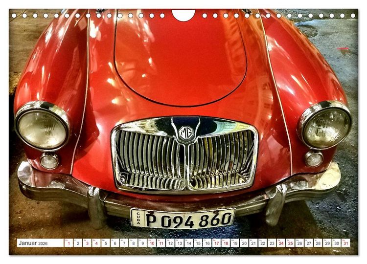 Produktbild: Best of Sports Cars - Legend&auml;re britische und amerikanische Sportwagen (Wandkalender 2026 DIN A4 quer), CALVENDO Monatskalender