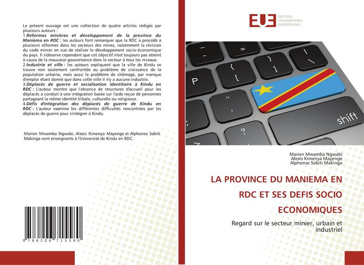 Produktbild: La Province Du Maniema En Rdc Et Ses Defis Socio Economiques