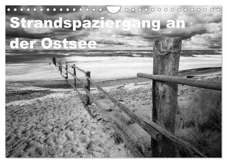 Produktbild: Strandspaziergang an der Ostsee (Wandkalender 2026 DIN A4 quer), CALVENDO Monatskalender