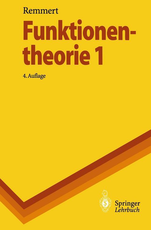 Produktbild: Funktionentheorie 1