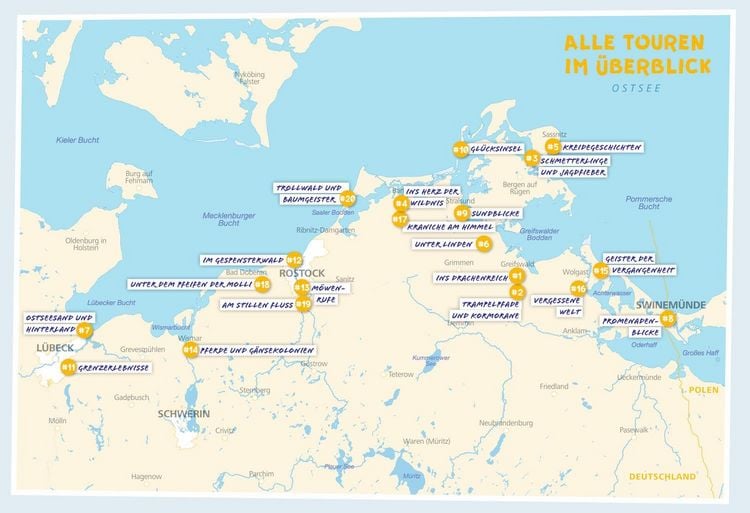 Produktbild: DUMONT Radelzeit an der Ostsee in Mecklenburg-Vorpommern