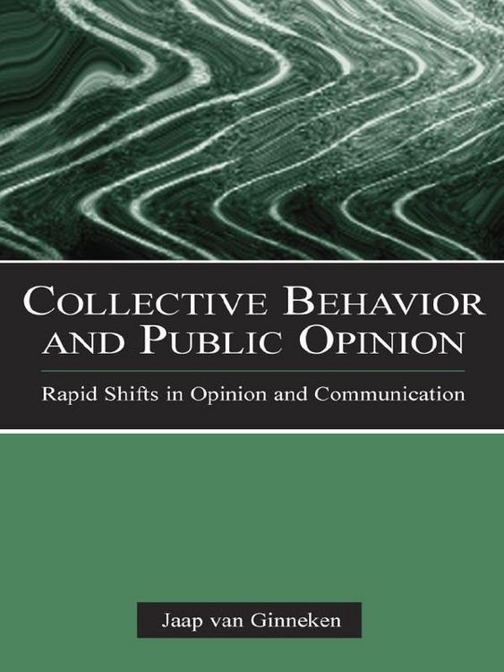 Produktbild: Collective Behavior and Public Opinion