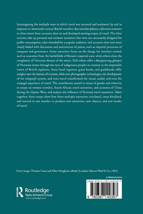 Produktbild: Britain and the Narration of Travel in the Nineteenth Century