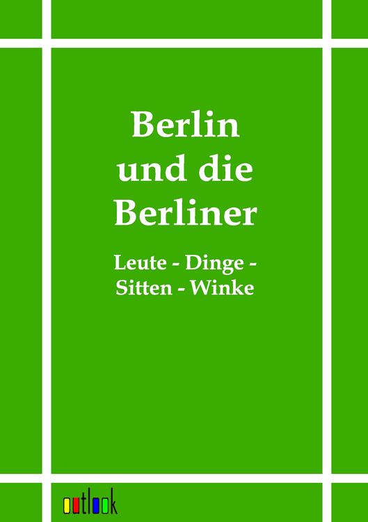 Produktbild: Berlin und die Berliner