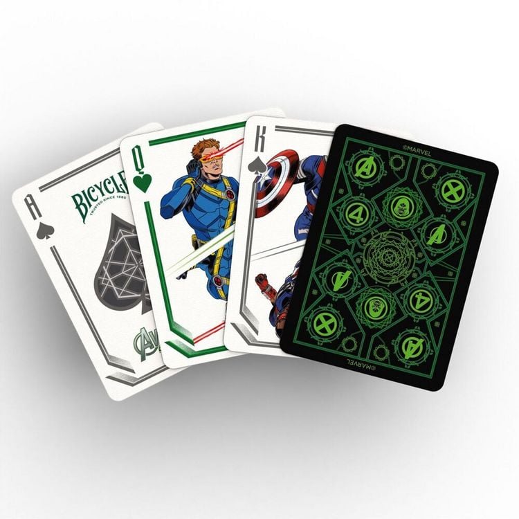 Produktbild: Bicycle&reg; Marvel Avengers Doomsday (Designer Spielkarten, Poker, Skat...)