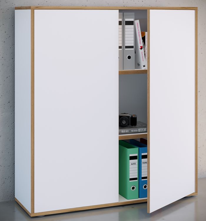 Produktbild: B&uuml;roschrank Aktenschrank Sideboard Salia 3fach