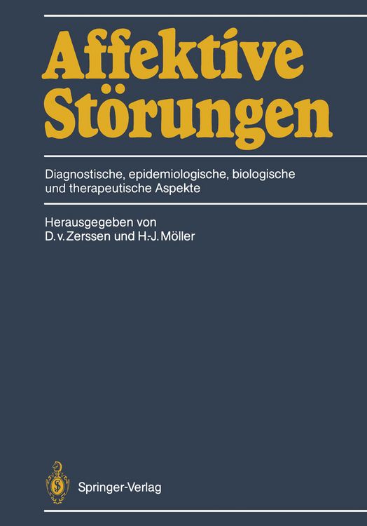 Produktbild: Affektive St&ouml;rungen