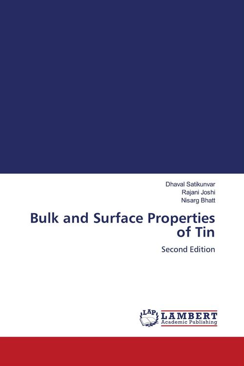 Produktbild: Bulk and Surface Properties of Tin