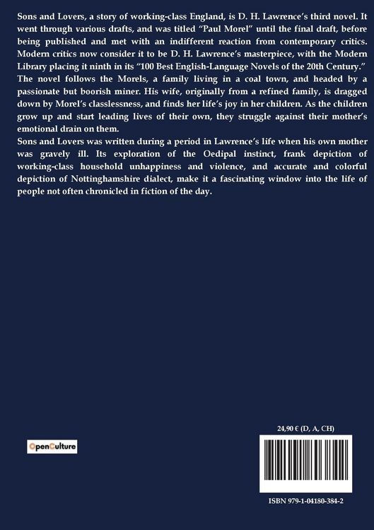 Produktbild: Sons and Lovers