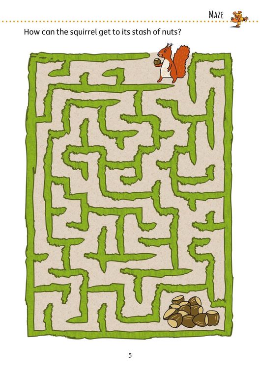 Produktbild: Puzzle Activity Book from 5 Years - Volume 2: Colourful Preschool Activity Books with Puzzle Fun - Labyrinth, Sudoku, Search and Find Books for Childr