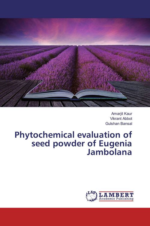 Produktbild: Phytochemical evaluation of seed powder of Eugenia Jambolana