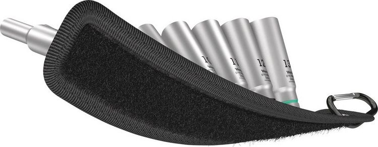 Produktbild: Wera Belt A Deep 1 Steckschl&uuml;sseleinsatz-Set 1/4" 9teilig 05004525001