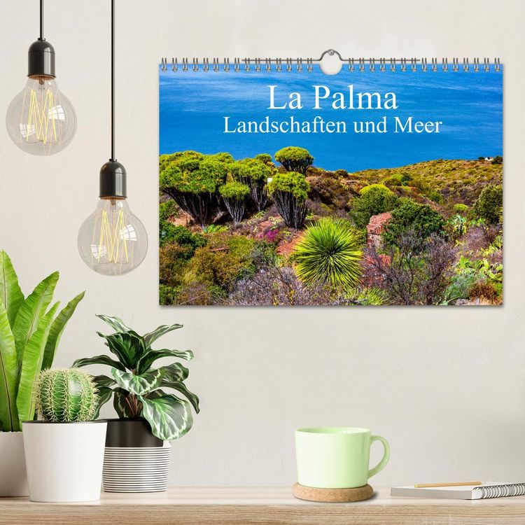 Produktbild: La Palma - Landschaften und Meer (Wandkalender 2026 DIN A4 quer), CALVENDO Monatskalender