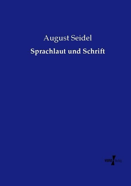 Produktbild: Sprachlaut und Schrift