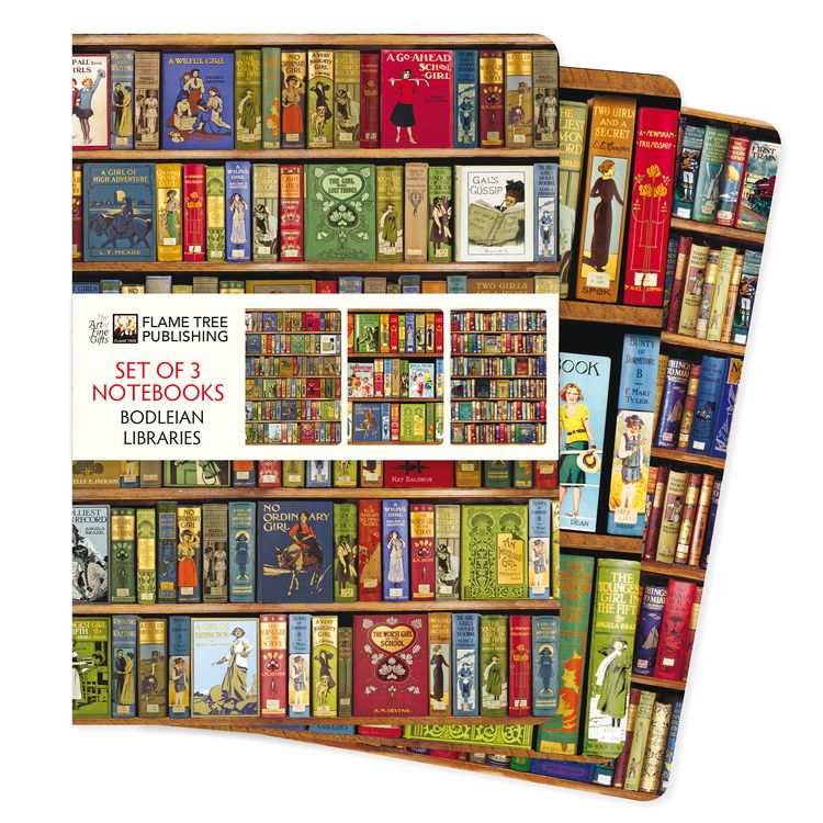 Produktbild: Dreier Set DIN-A5-Format-Notizb&uuml;cher: Bodleian Libraries