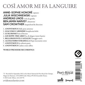 Produktbild: Cos amor mi fa languire