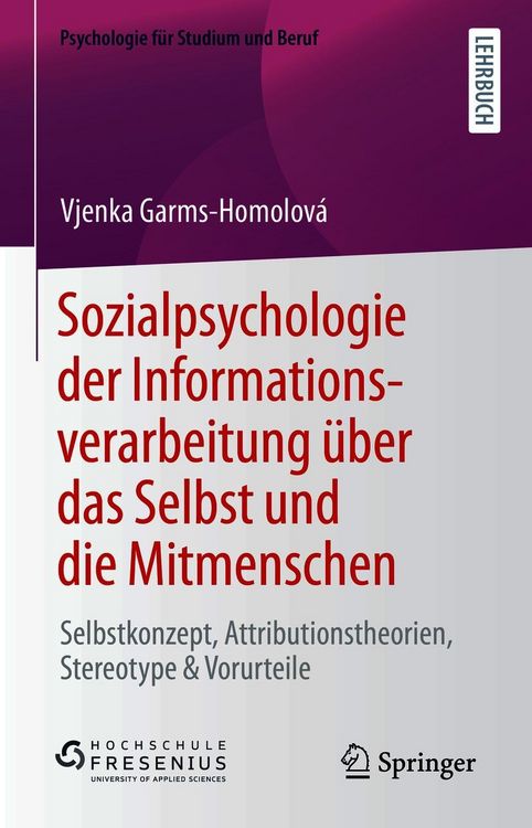 Produktbild: Sozialpsychologie der Informationsverarbeitung &uuml;ber das Selbst und die Mitmenschen