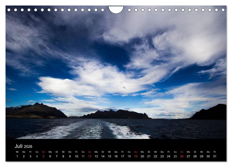 Produktbild: Himmels-Bilder - Die gro&szlig;e Weite (Wandkalender 2026 DIN A4 quer), CALVENDO Monatskalender