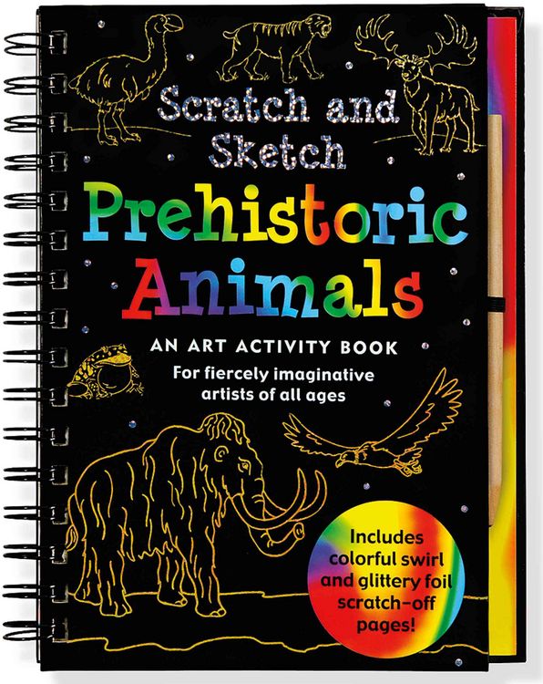 Produktbild: Scratch & Sketch Prehistoric a