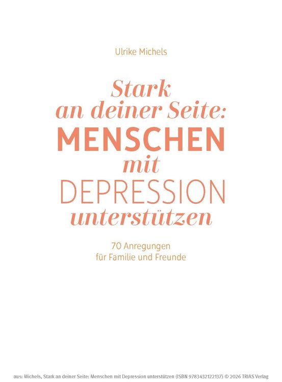 Produktbild: Stark an deiner Seite: Menschen mit Depression unterst&uuml;tzen