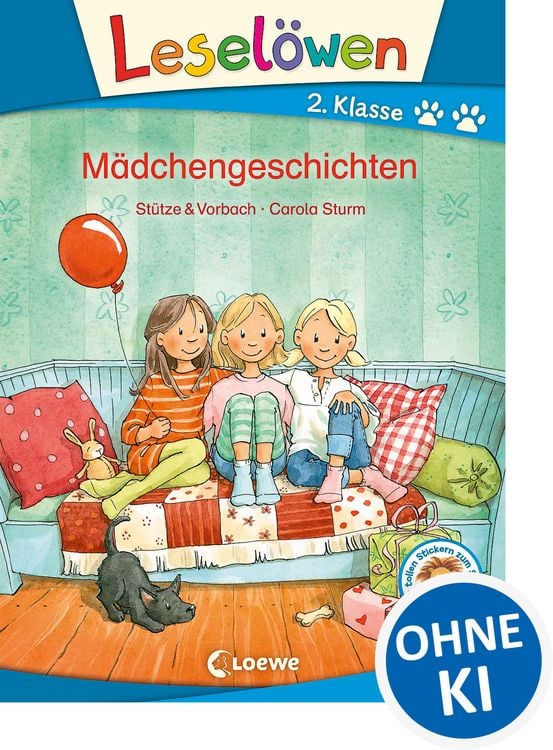 Produktbild: Lesel&ouml;wen 2. Klasse - M&auml;dchengeschichten