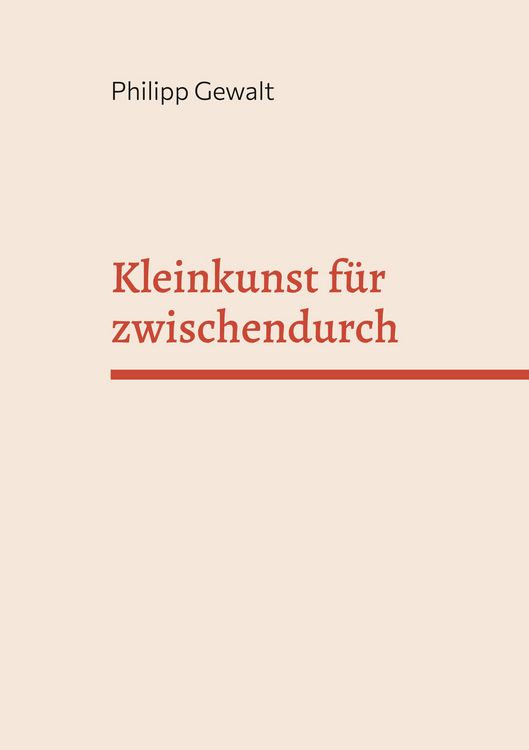 Produktbild: Kleinkunst f&uuml;r zwischendurch