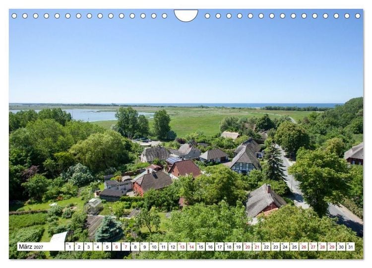 Produktbild: Fischland-Dar&szlig;-Zingst - Momente einer Reise (Wandkalender 2027 DIN A4 quer), CALVENDO Monatskalender