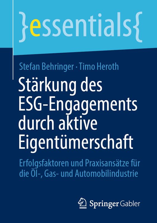 Produktbild: St&auml;rkung des ESG-Engagements durch aktive Eigent&uuml;merschaft