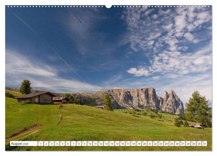 Produktbild: Zauberhaftes S&uuml;dtirol (Wandkalender 2026 DIN A2 quer), CALVENDO Monatskalender