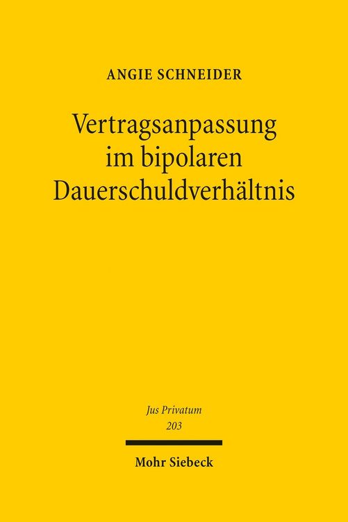 Produktbild: Vertragsanpassung im bipolaren Dauerschuldverh&auml;ltnis