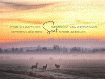 Produktbild: CALVENDO Puzzle Saat | 2000 Teile Lege-Gr&ouml;&szlig;e 90x67cm Foto-Puzzle f&uuml;r gl&uuml;ckliche Stunden